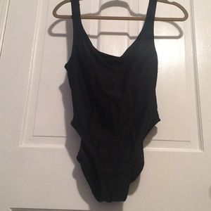 High leg one piece swimsuit